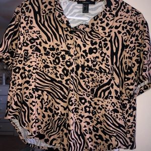 Brand new short sleeve button up
